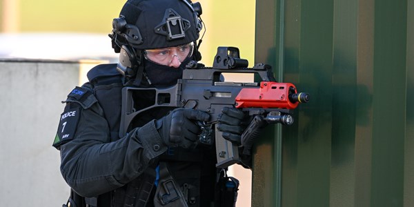 Armed Police Officer